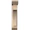Ekena Millwork Westlake Slat Smooth Bracket w/ Offset Brace, Douglas Fir, 5 1/2"W x 20"D x 28"H BKT0604X20X28WTL06SDF - alternate 3
